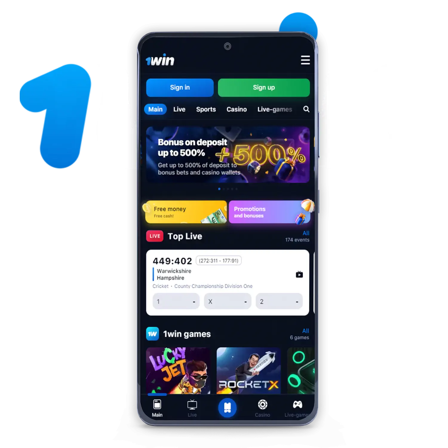 1win app in Bangladesh